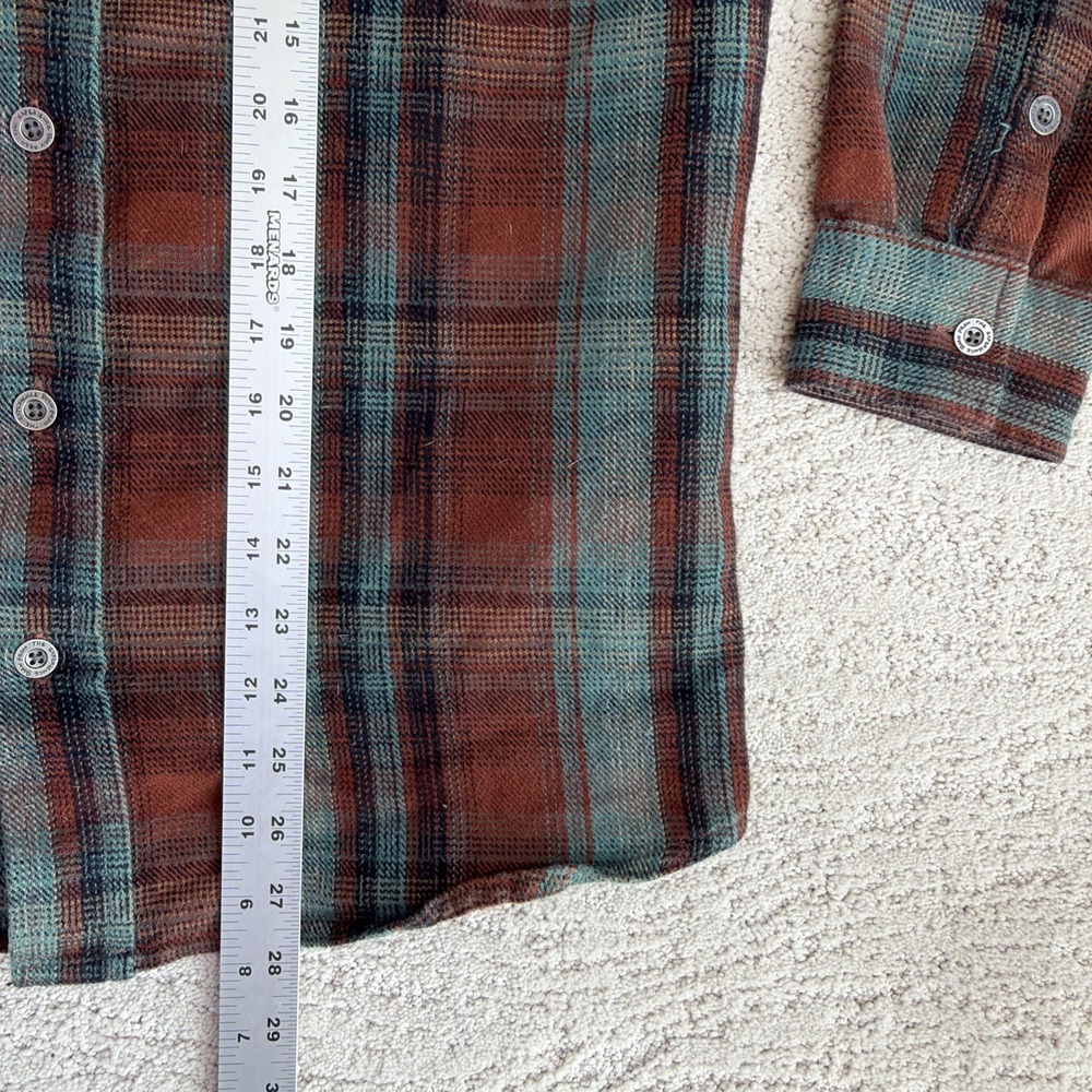 Men's PrAna Medium Long‎ Sleeve Plaid Flanne Button Shirt - Picture 5 of 6